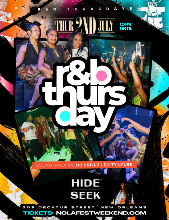 <span style="color:#000;font-weight:normal;font-size:13px;"><p>
R&B Thursday </p></span>