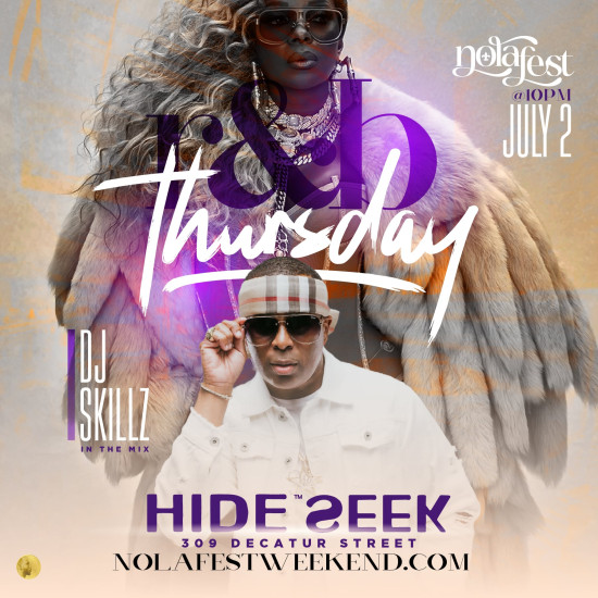 <span style="color:#000;font-weight:normal;font-size:13px;"><p>
R&B Thursday with twice of hip-hop.</p></span>